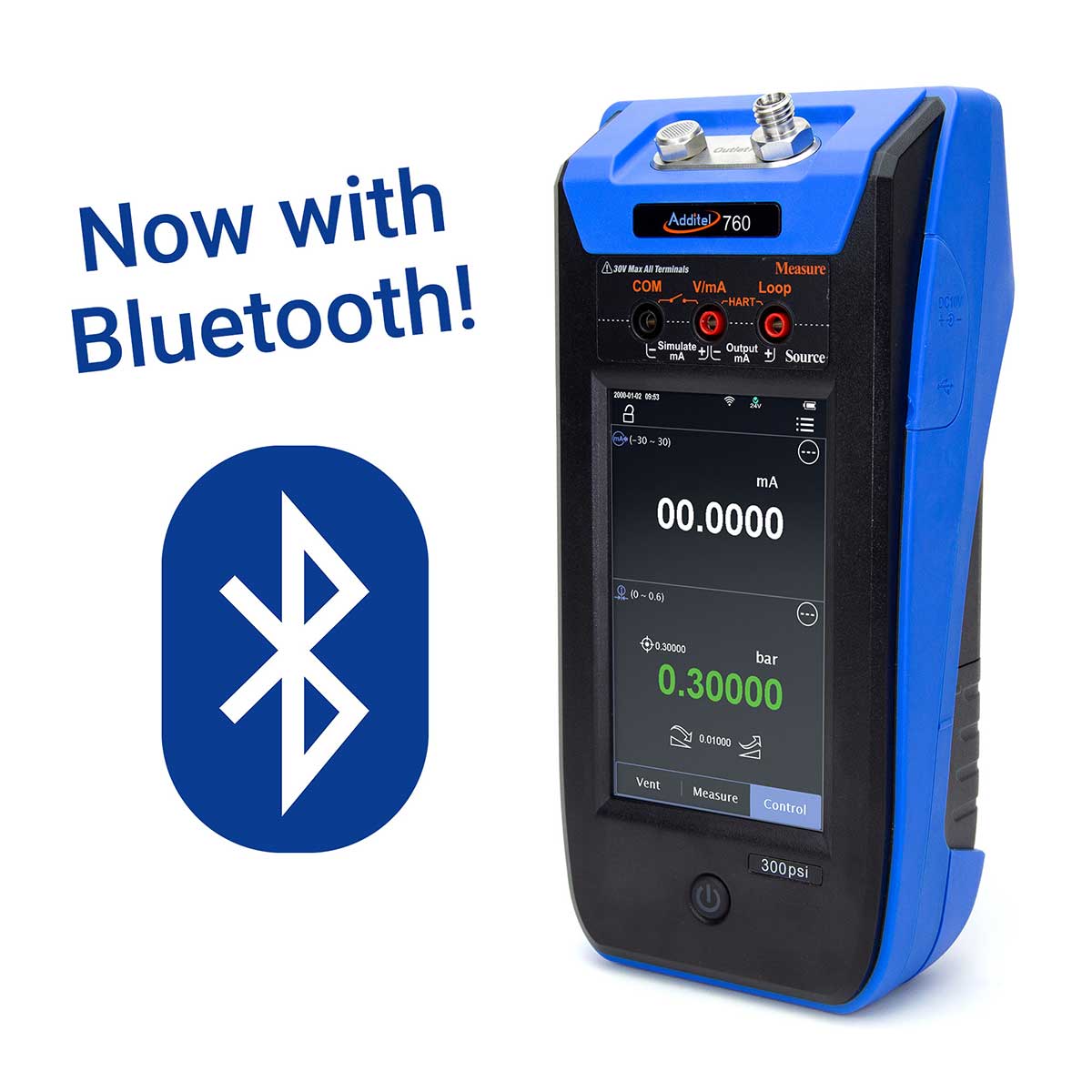 Additel 760 Fullt automatiserad handhållen tryckkalibrator