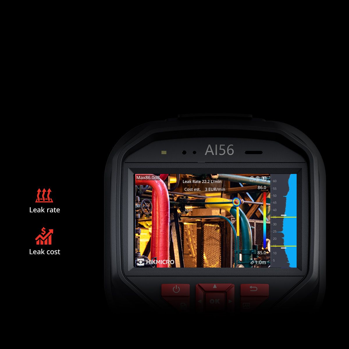 Hikmicro AI56 Akustisk Kamera