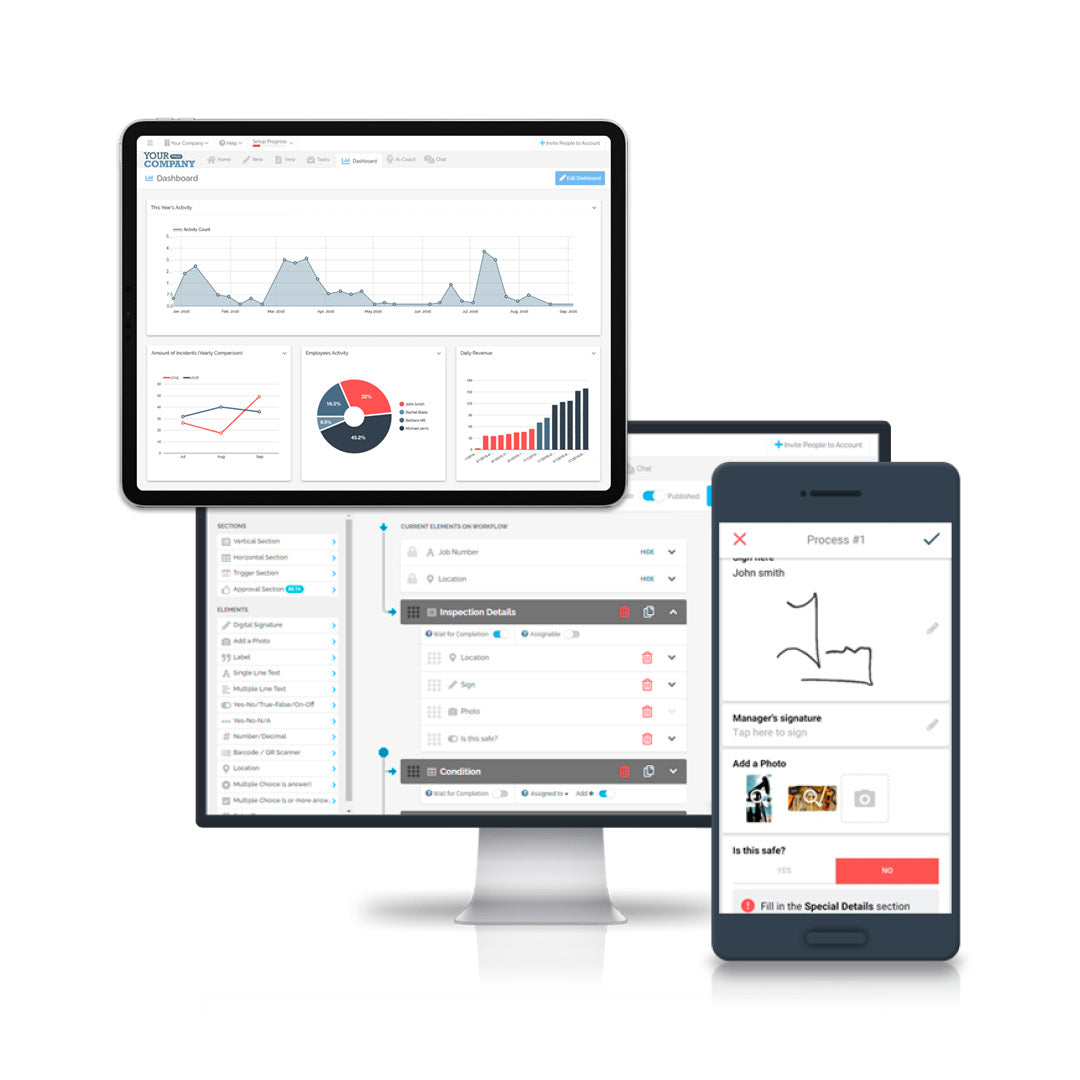 Mjukvaran för ronder och inspektion