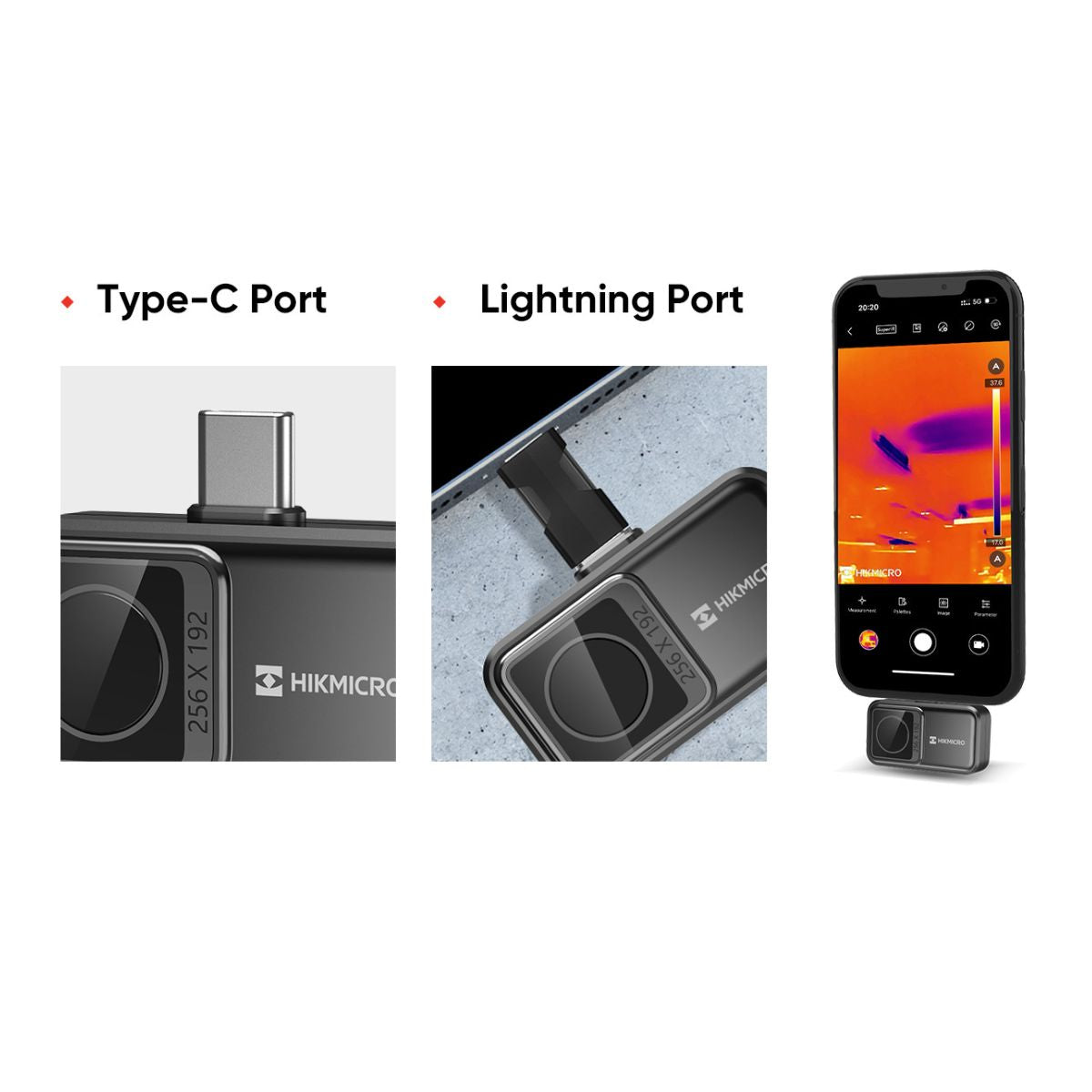 Hikmicro Mini2 V2 för iOS och Android