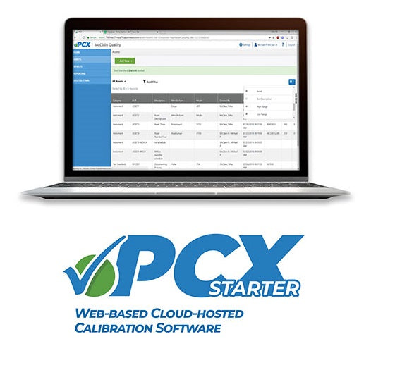 PCX-Teems, web-baserat kalibreringssystem