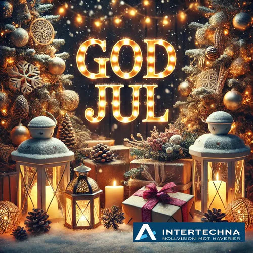 God Jul och Gott Nytt år önskar vi på Intertechna