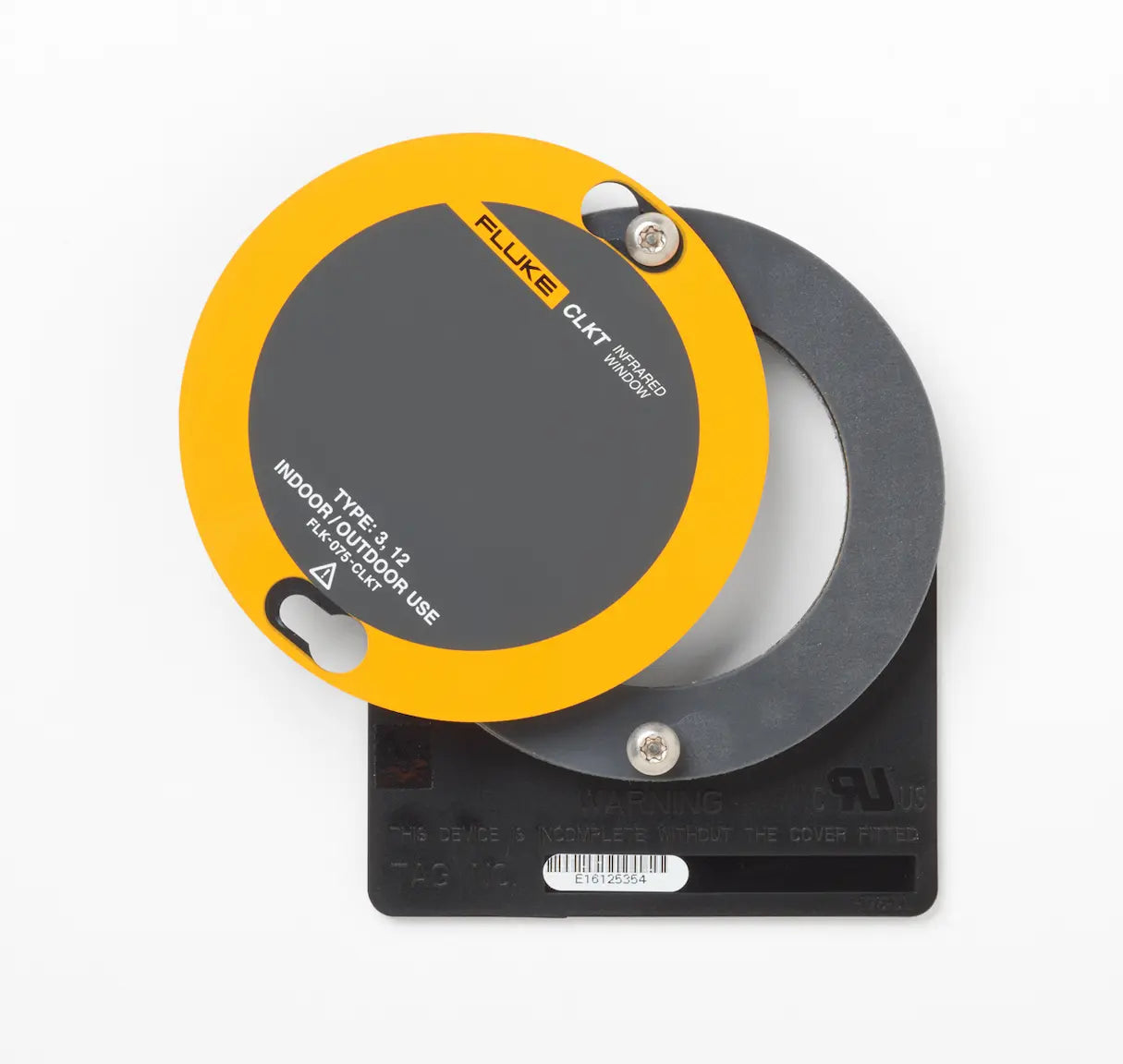 Fluke 75 mm IR- Inspektionsfönster för värmekamera