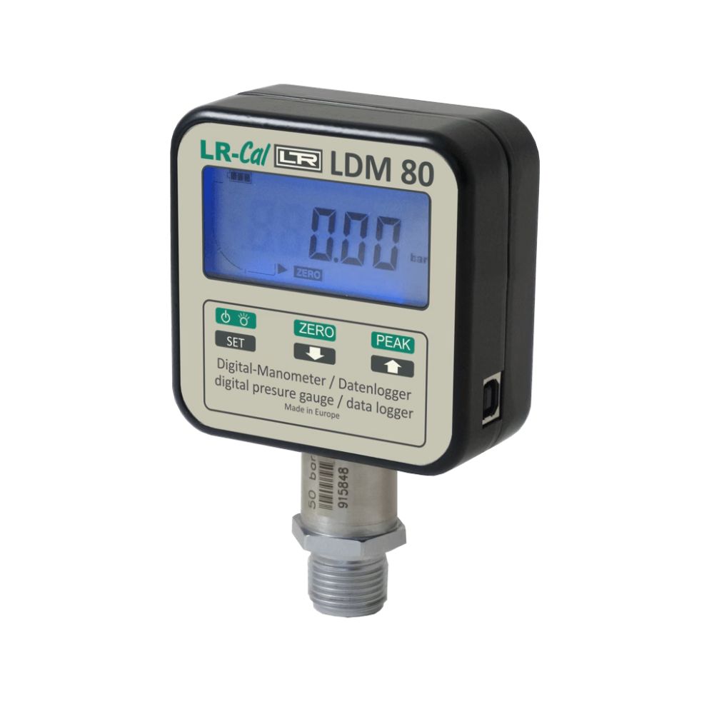 LTR -LDM 80 – Digital referensmanometer med datalogger upp till 3000 bar